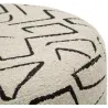 Pouf en tissu Nairobi 44 x 40 cm