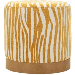 Pouf en tisu Savana 40 x 40 cm