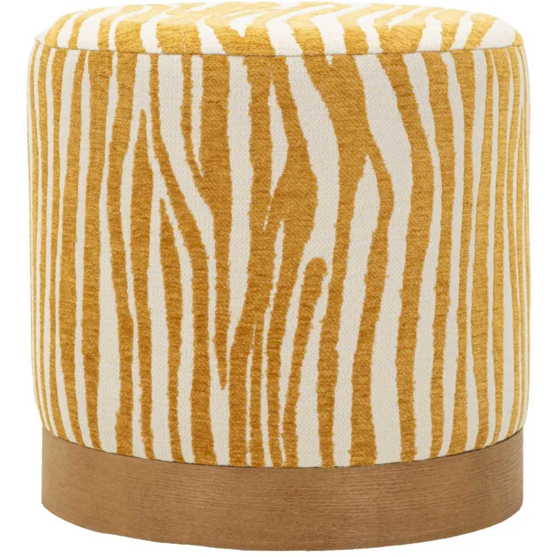 Pouf en tisu Savana 40 x 40 cm