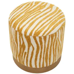 Pouf en tisu Savana 40 x 40 cm