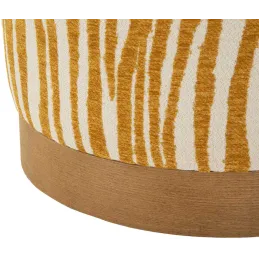 Pouf en tisu Savana 40 x 40 cm