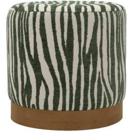 Pouf en tisu Savana 40 x 40 cm