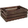 Caisses en bois vieilli (Lot de 3)