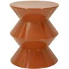 Bout de canapé en métal Zag 37.5 x 45 cm