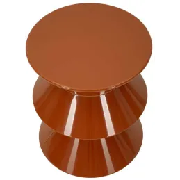 Bout de canapé en métal Zag 37.5 x 45 cm