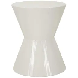 Bout de canapé en métal Oyo 45 x 55 cm