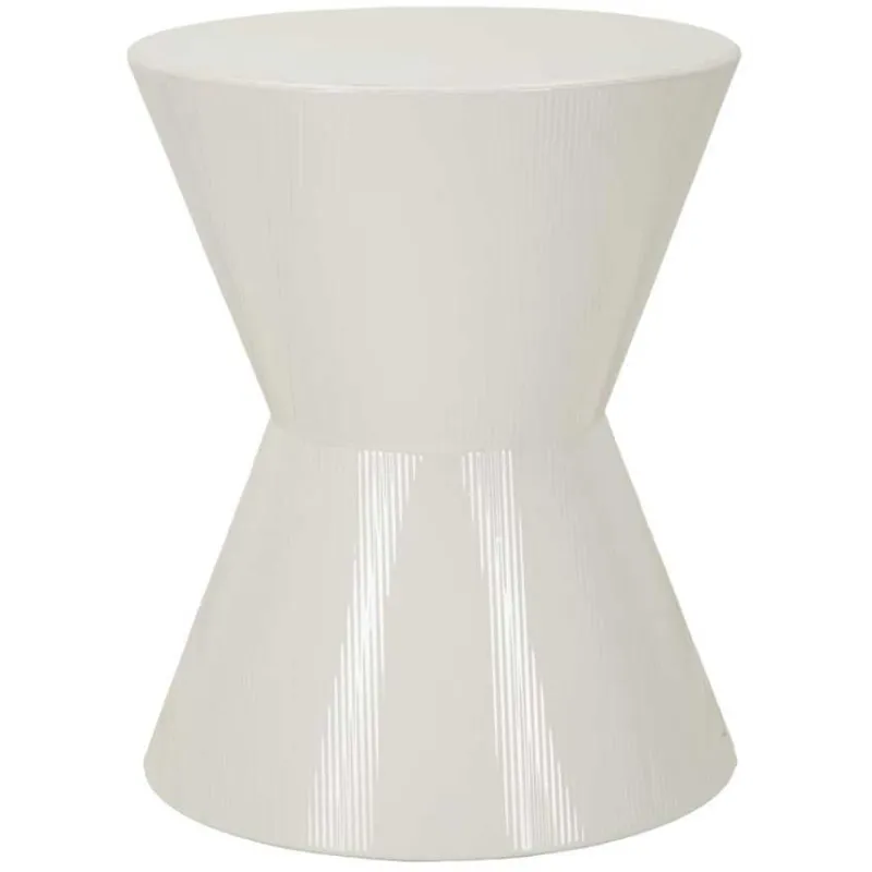 Bout de canapé en métal Oyo 45 x 55 cm