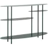 Console en métal Saturn 118 x 34 x 82 cm