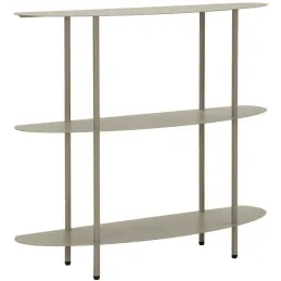 Console en métal Saturn 90 x 28 x 81 cm