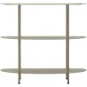 Console en métal Saturn 90 x 28 x 81 cm