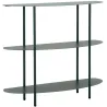 Console en métal Saturn 90 x 28 x 81 cm
