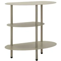 Table de chevet en métal Saturn 49.5 x 27.5 x 49.5 cm