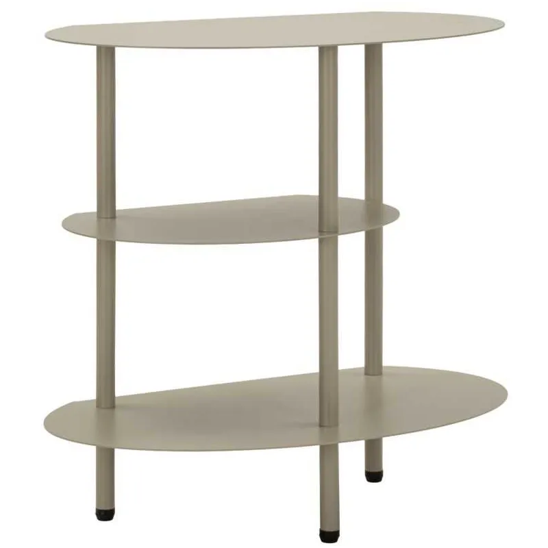 Table de chevet en métal Saturn 49.5 x 27.5 x 49.5 cm