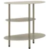 Table de chevet en métal Saturn 49.5 x 27.5 x 49.5 cm