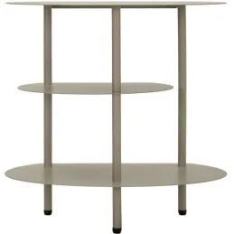 Table de chevet en métal Saturn 49.5 x 27.5 x 49.5 cm