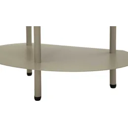 Table de chevet en métal Saturn 49.5 x 27.5 x 49.5 cm