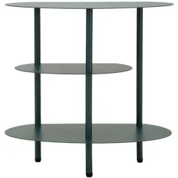 Table de chevet en métal Saturn 49.5 x 27.5 x 49.5 cm