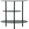 Table de chevet en métal Saturn 49.5 x 27.5 x 49.5 cm