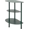 Table de chevet en métal Saturn 49.5 x 27.5 x 49.5 cm