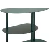 Table de chevet en métal Saturn 49.5 x 27.5 x 49.5 cm