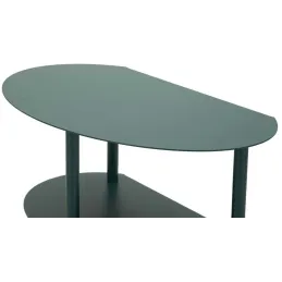 Table de chevet en métal Saturn 49.5 x 27.5 x 49.5 cm