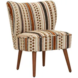 Fauteuil en tissu Ethnic 65 x 68 x 80 cm