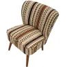 Fauteuil en tissu Ethnic 65 x 68 x 80 cm