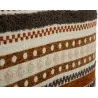 Banc ovale en tissu Etnic 82 x 40 x 40 cm
