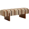 Banc en tissu Etnic 120.5 x 45 x 43 cm