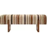 Banc en tissu Etnic 120.5 x 45 x 43 cm