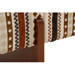 Banc en tissu Etnic 120.5 x 45 x 43 cm