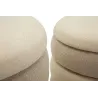 Pouf en tissu 2 en 1 Nordic (Set de 2)