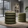 Pouf en tissu 2 en 1 Nordic (Set de 2)