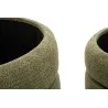 Pouf en tissu 2 en 1 Nordic (Set de 2)