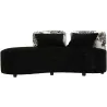 Sofa en tissu Oriental 160 x 86 x 67 cm