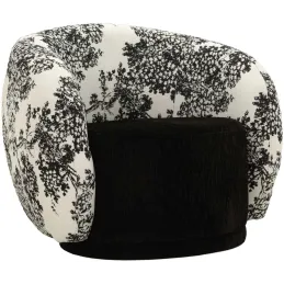 Fauteuil en tissu Oriental 90 x 78 x 74 cm