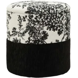 Pouf en tissu 2 en 1 Oriental 40 x 42 cm