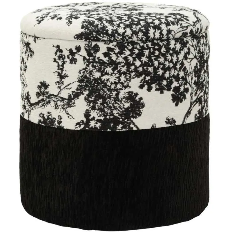 Pouf en tissu 2 en 1 Oriental 40 x 42 cm