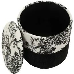 Pouf en tissu 2 en 1 Oriental 40 x 42 cm