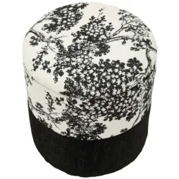 Pouf en tissu 2 en 1 Oriental 40 x 42 cm