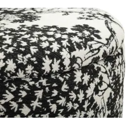 Pouf en tissu 2 en 1 Oriental 40 x 42 cm