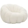 Fauteuil en tissu Bubble 92 x 61 cm