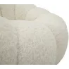 Fauteuil en tissu Bubble 92 x 61 cm