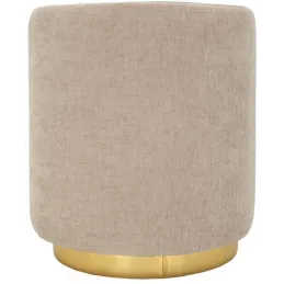 Pouf en tissu Two-Tone 40 x 50 cm