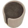 Pouf en tissu Two-Tone 40 x 50 cm