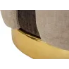 Pouf en tissu Two-Tone 40 x 50 cm