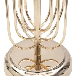 Lampe à poser en métal Krista 28 x 55 cm