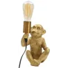 Lampe à poser en métal Monkey 17 x 14.5 x 25 cm