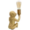 Lampe à poser en métal Monkey 17 x 14.5 x 25 cm