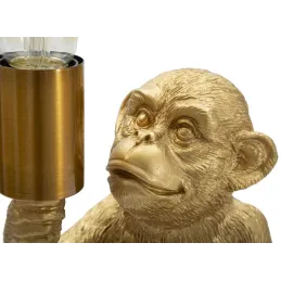 Lampe à poser en métal Monkey 17 x 14.5 x 25 cm
